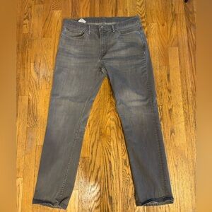 Levi's Men's Charcoal Straight Jeans